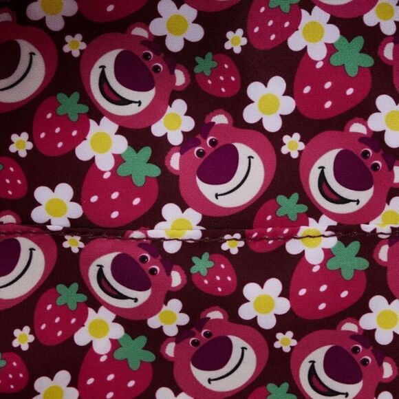 Loungefly Pixar Toy Story Lotso Pink Plush Bear Mini Backpack - Picture 7 of 7